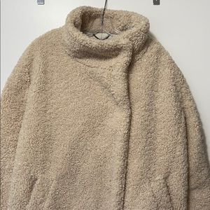Faux fur coat